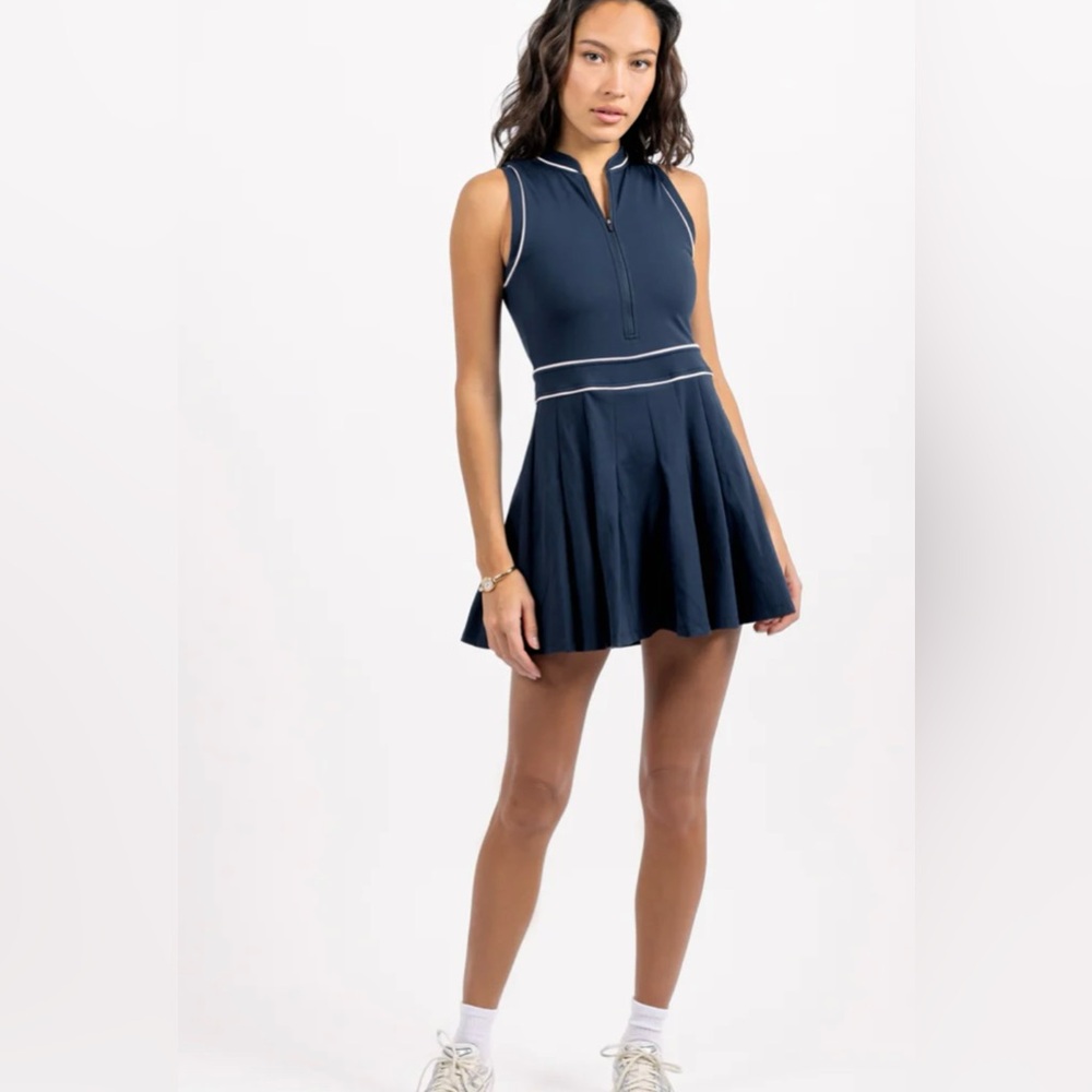 Fore Te Club Apparel Navy Sleeveless Women's Dress